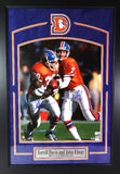 Terrell Davis/John Elway Signed Denver Broncos Framed 16x20 Photo Beckett COA