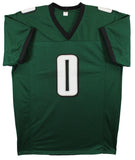 D'Andre Swift Authentic Signed Green Pro Style Jersey BAS Witnessed