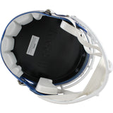 Michael Strahan Autographed New York Giants Color Rush F/S Helmet Beckett 49841