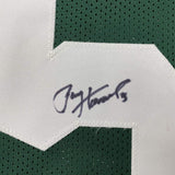 Autographed/Signed Paul Hornung Green Bay Green Stat Jersey JSA COA