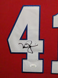 FRAMED MARK MCGWIRE AUTOGRAPHED SIGNED TEAM USA JERSEY JSA COA