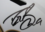 Drew Brees Autographed Full Size Lunar Replica Helmet Saints Beckett 178266