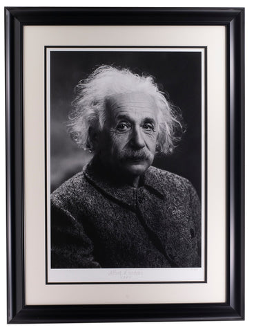 Albert Einstein Framed 16x22 Historical Photo Archive Fine Art Giclee