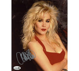 Christina Applegate Signed Married with Children Unframed 8x10 Red Tank Photo