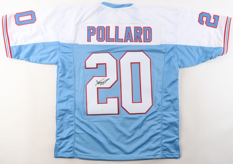 Tony Pollard Signed Tennessee Titans Jersey (JSA COA) Ex Memphis Tigers RB