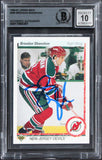 Devils Brendan Shanahan Signed 1990 Upper Deck #269 Card Auto 10! BAS Slabbed