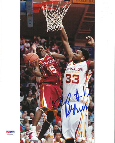 Andrew Bynum Autographed Signed 8x10 Photo Los Angeles Lakers PSA/DNA #S40050