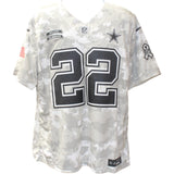 Emmitt Smith Autographed Dallas Cowboys Nike Arctic XL Jersey Beckett 50758