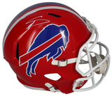 Stefon Diggs Autographed Buffalo Bills Throwback Full Size Speed Helmet Beckett