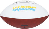 Jim Harbaugh Los Angeles Chargers Autographed Franklin White Panel Football