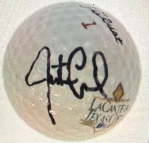 Justin Leonard Signed Golf Ball (JSA COA) 1997 PGA Open Championship Winner