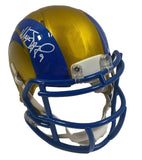MATTHEW STAFFORD Autographed L.A. Rams Flash Mini Speed Helmet FANATICS