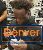 Kwity Paye Autographed/Signed Indianapolis Colts Lunar Mini Helmet BAS 34074