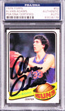 Suns Alvan Adams Authentic Signed 1979 Topps #52 Card PSA/DNA Slabbed 1
