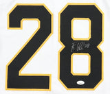 Elias Lindholm Signed Boston Bruins Jersey (JSA) Swedish National Team / Center