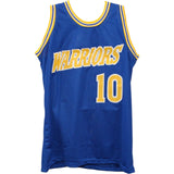 Tim Hardaway Autographed/Signed Pro Style Blue Jersey HOF TRI 43515