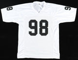 Maxx Crosby Signed Las Vegas Raiders Jersey (OKAuthentics) 2019 4th Round Pick