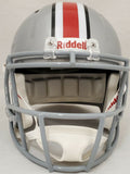 JUSTIN FIELDS AUTOGRAPHED OHIO STATE SPEED FULL SIZE HELMET BECKETT 190011