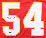 Leo Chenal Signed Kansas City Chiefs Jersey (Beckett) 2022 3rd Round Draft Pick