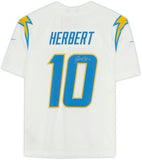 Justin Herbert Los Angeles Chargers Autographed White Nike Limited Jersey