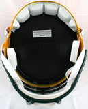 Aaron Jones Autographed Green Bay Packers F/S Speed Helmet-Beckett W Hologram