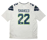 Rashid Shaheed Autographed Seahawks Nike White Game Jersey Beckett
