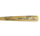 Multi-Signed Baltimore Custom Adirondack Brooks Robinson Blonde Bat with 15 Sigs