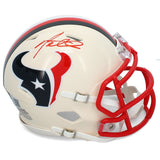 Mario Williams Autographed Houston Texans RETRO Speed Mini Helmet GTSM Witnessed