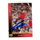 Dominique Wilkins Autographed 1993 Upper Deck #290 Trading Card Beckett 54188