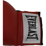 Mike Tyson Autographed/Signed L Red Everlast Boxing Glove JSA 38194
