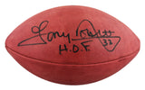 Cowboys Tony Dorsett "HOF" Signed Wilson Official Nfl Football BAS #BY093004