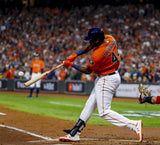 Yordan Alvarez Signed Houston Astros Jersey Inscribed "2019 AL ROY" (Beckett) DH