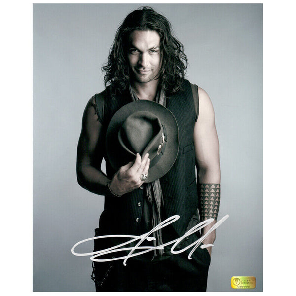 Jason Momoa Autographed Truly Yours 8x10 Photo