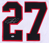 Jeremy Roenick Signed Chicago Blackhawks Jersey (JSA) Playing career 1988-2009