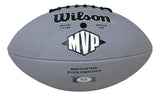Rob Gronkowski New England Patriots Signed Wilson MVP Replica Football PSA