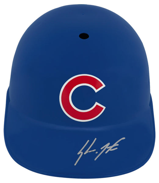 Shawon Dunston Signed Cubs Souvenir Replica Batting Helmet (SCHWARTZ SPORTS COA)