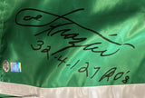 Joe Frazier Signed Green Everlast Boxing Trunks 34-4-1 27 KOs Inscribed BAS