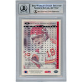 Joe Montana Autographed 1994 Upper Deck #19 Slab Trading Card Beckett 49907