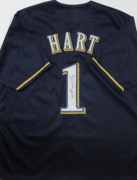 Brewers All Star COREY HART Signed Custom Replica Navy Jersey AUTO - JSA