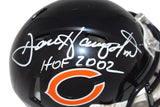 Dan Hampton Autographed/Signed Chicago Bears Mini Helmet Beckett 41030