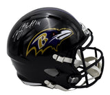 Kyle Hamilton Autographed Full Size Speed Replica Helmet Ravens Beckett 201048