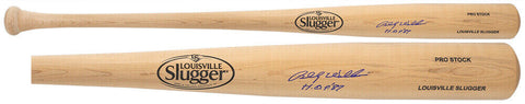 Billy Williams Signed Louisville Slugger Blonde Baseball Bat w/HOF'87 - (SS COA)