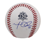 Matt Olson Signed Atlanta Braves Rawlings 150th Anniversary MLB Baseball