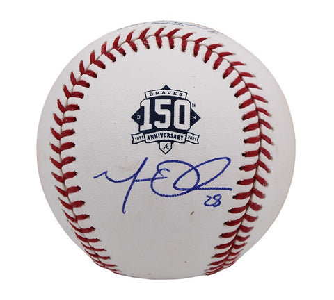 Matt Olson Signed Atlanta Braves Rawlings 150th Anniversary MLB Baseball