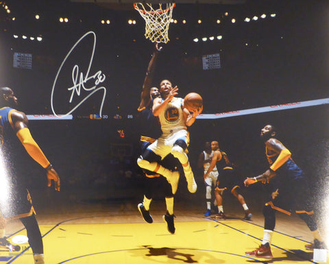 Stephen Curry Autographed Signed 16x20 Photo Golden State Warriors JSA #AJ66482