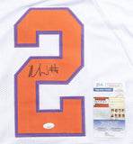 Nate Wiggins Signed Clemson Tigers Jersey (JSA COA) Baltimore Ravens Def. Back