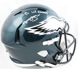 A.J. Brown Autographed Eagles F/S Speed Helmet SB Champs - Beckett W Hologram