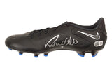 Ronaldinho & Ronaldo Nazario Signed Nike Tiempo Soccer Cleat with Beckett COA