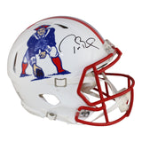 Tom Brady Signed New England Patriots Authentic 90-92 Speed Helmet FAN 50979