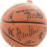 2015-16 Warriors Team Signed Basketball PSA/DNA Autographed Ball 2016